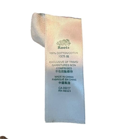 3 for $30! Roots beige plaid woven button down shirt - Picture 9 of 12